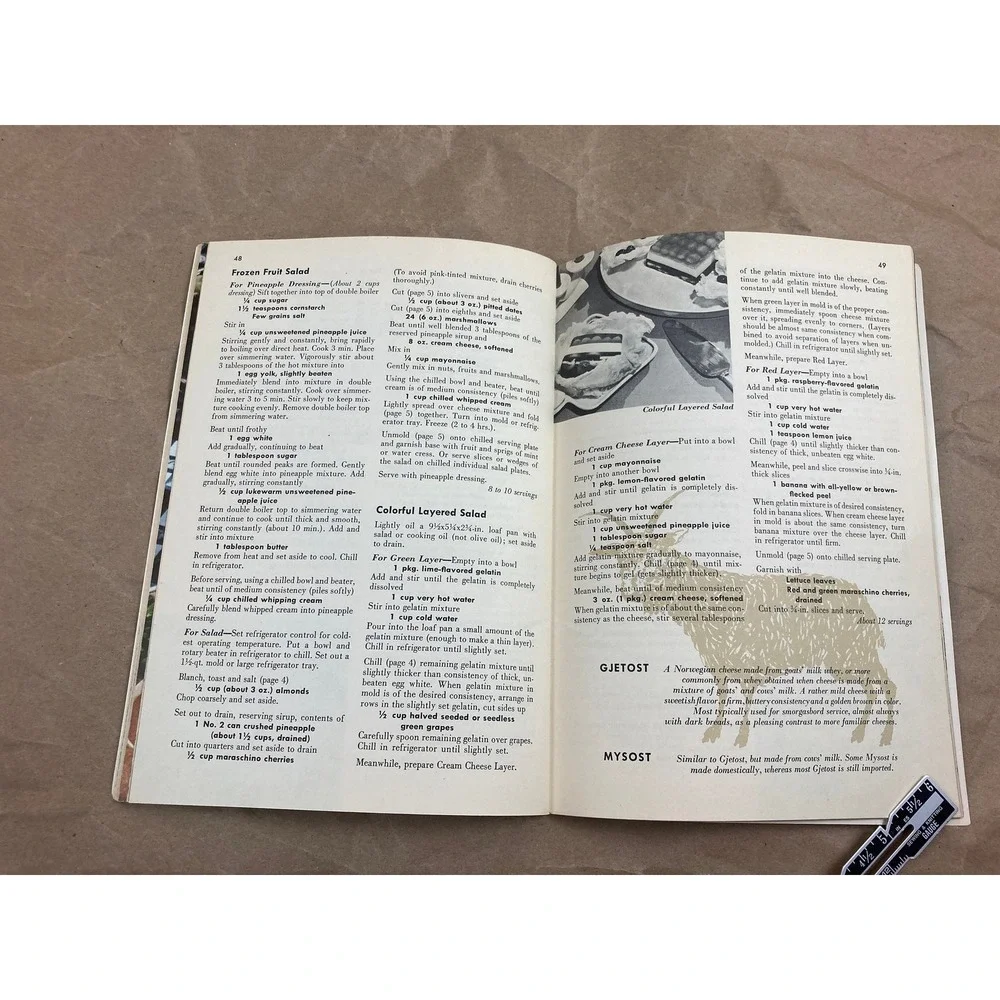 The Cheese Cookbook 1956